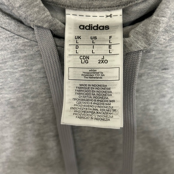 Adidas Light Gray Pullover - Picture 5 of 6